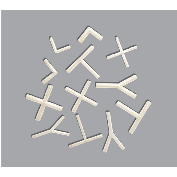 Tubing Connectors Assortment, Pp, Pack O